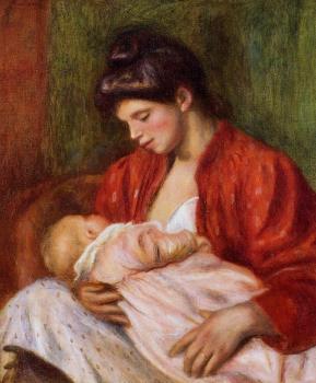 Pierre Auguste Renoir : Young Mother